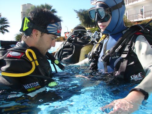 Bautismo de Buceo Salobrena Granada