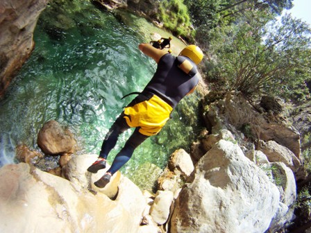 Descenso de Barrancos en Granada 1