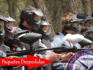 Despedidas Campo Paintball Granada