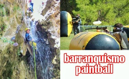 Ofertas Paquetes Barranquismo Paintball Granada