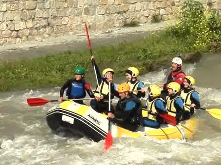 Rafting en el Rio Genil