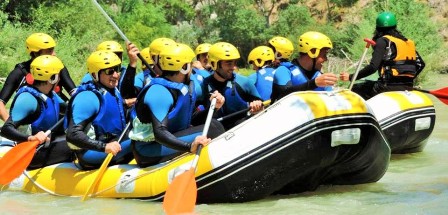 Rafting en Andalucia cerca de Malaga