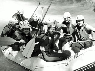 Rafting en Malaga con Multiaventuras