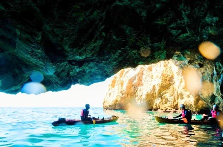 Ruta Kayak Maro Cueva de las Palomas