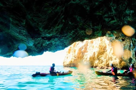 Rutas en Kayak Piraguismo Maro Nerja