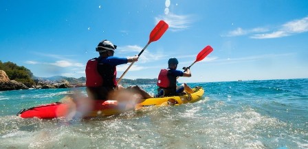 Viajes Fin de Curso Granada Playa Kayak Paddle Surf