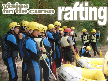 Viajes Fin de Curso Rafting