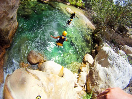 barranquismo rio verde