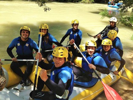 donde hacer rafting Andalucia Granada