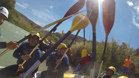 Despedidas Actividades Rafting Andalucia